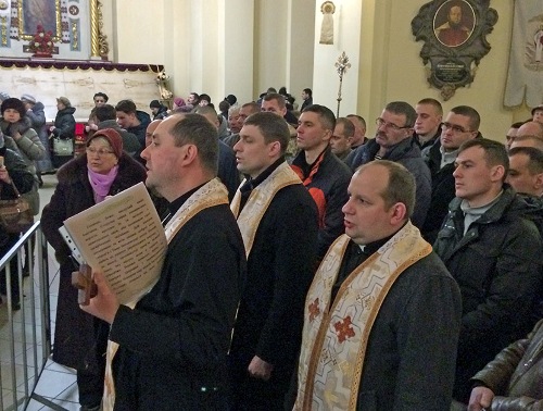 Захисники Вітчизни спільно зі священослужителями молилися до Нерукотворного образу Ісуса Христа